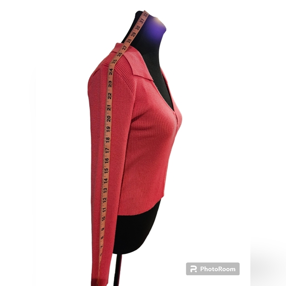 Crop Top Long Sleeve Shirt for Women - Picture 4 of 8